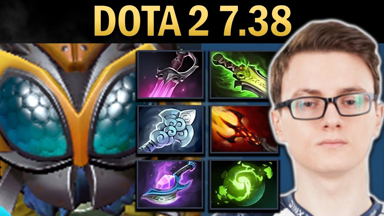 Tinker Gameplay Miracle with Arcane and Windwaker - Dota 2 7.38