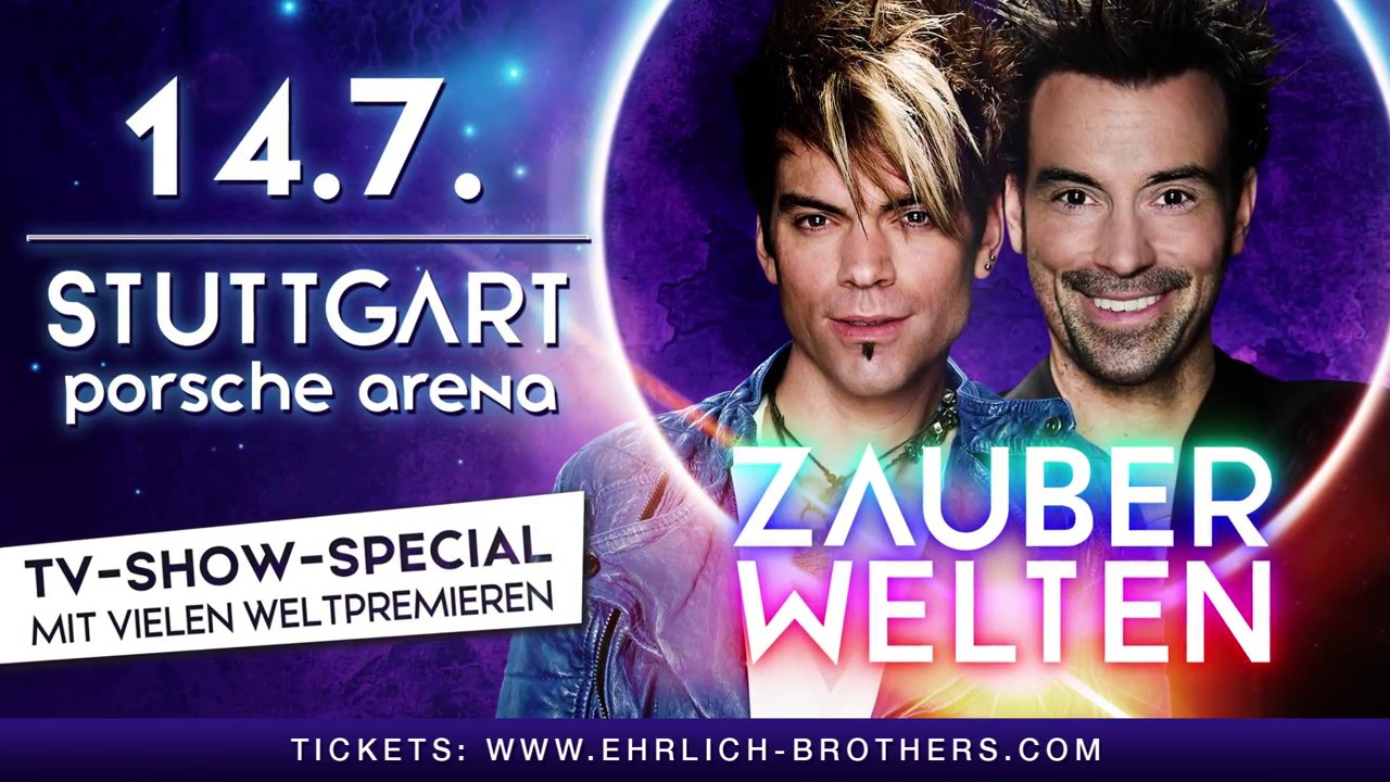 TV-Show-Specials in der Porsche Arena Stuttgart | Ehrlich Brothers