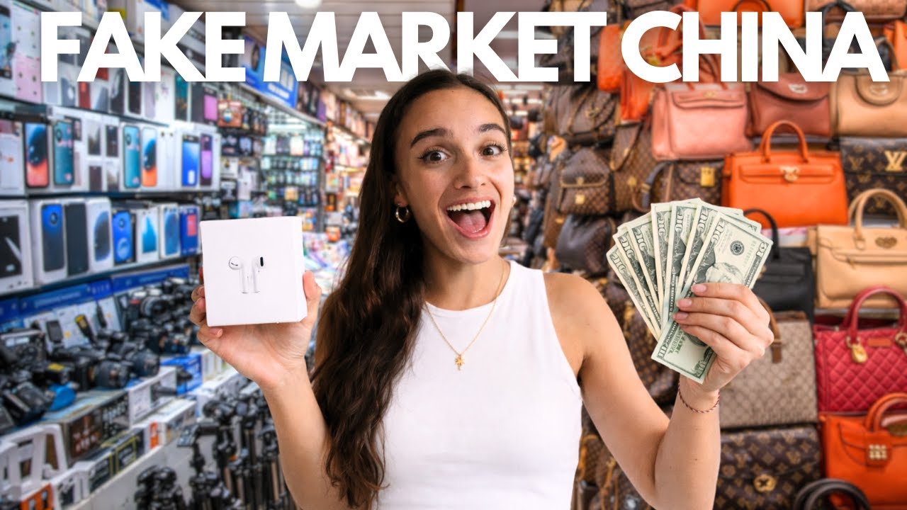 Fake Market Shopping in Beijing, China (Pearl Market) 🇨🇳