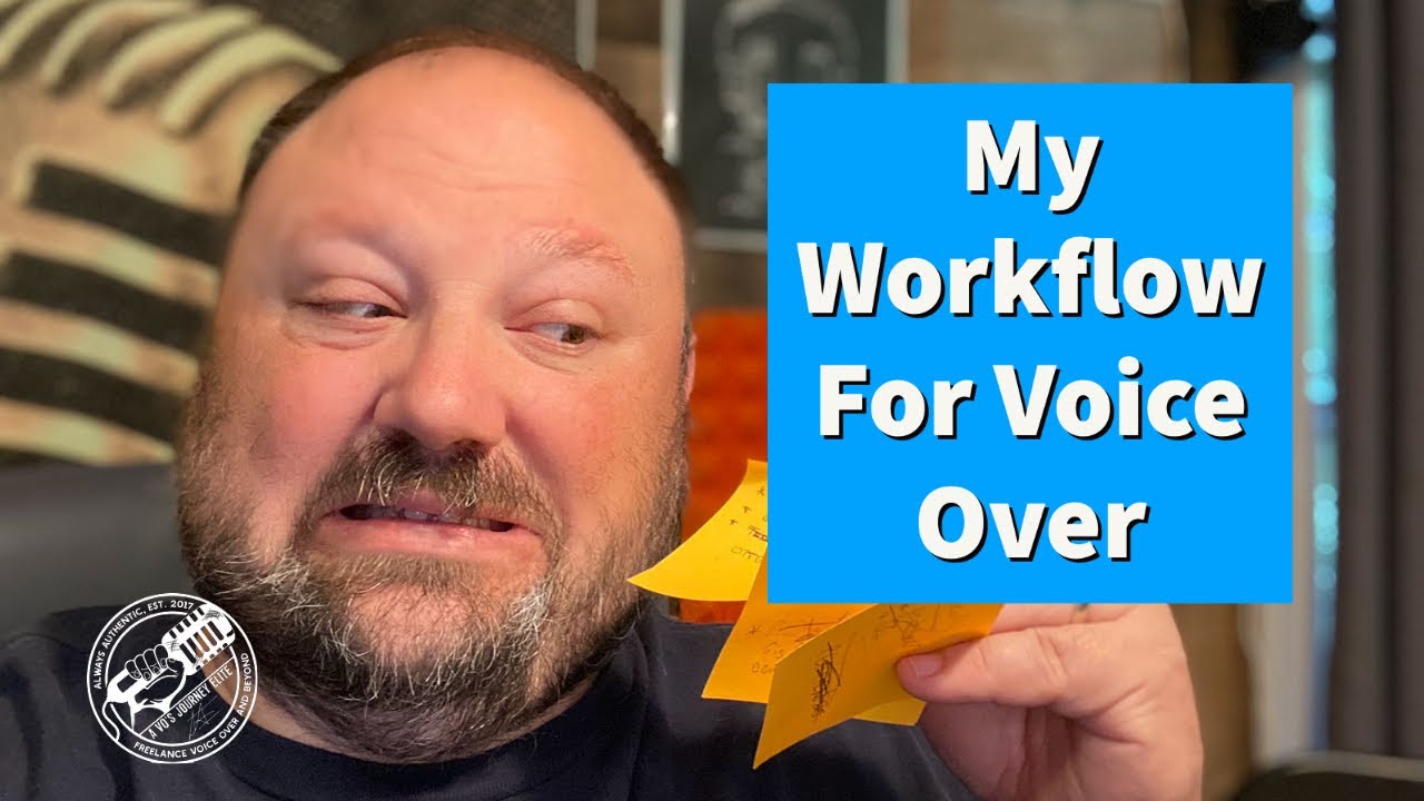 My Workflow For Voice Over