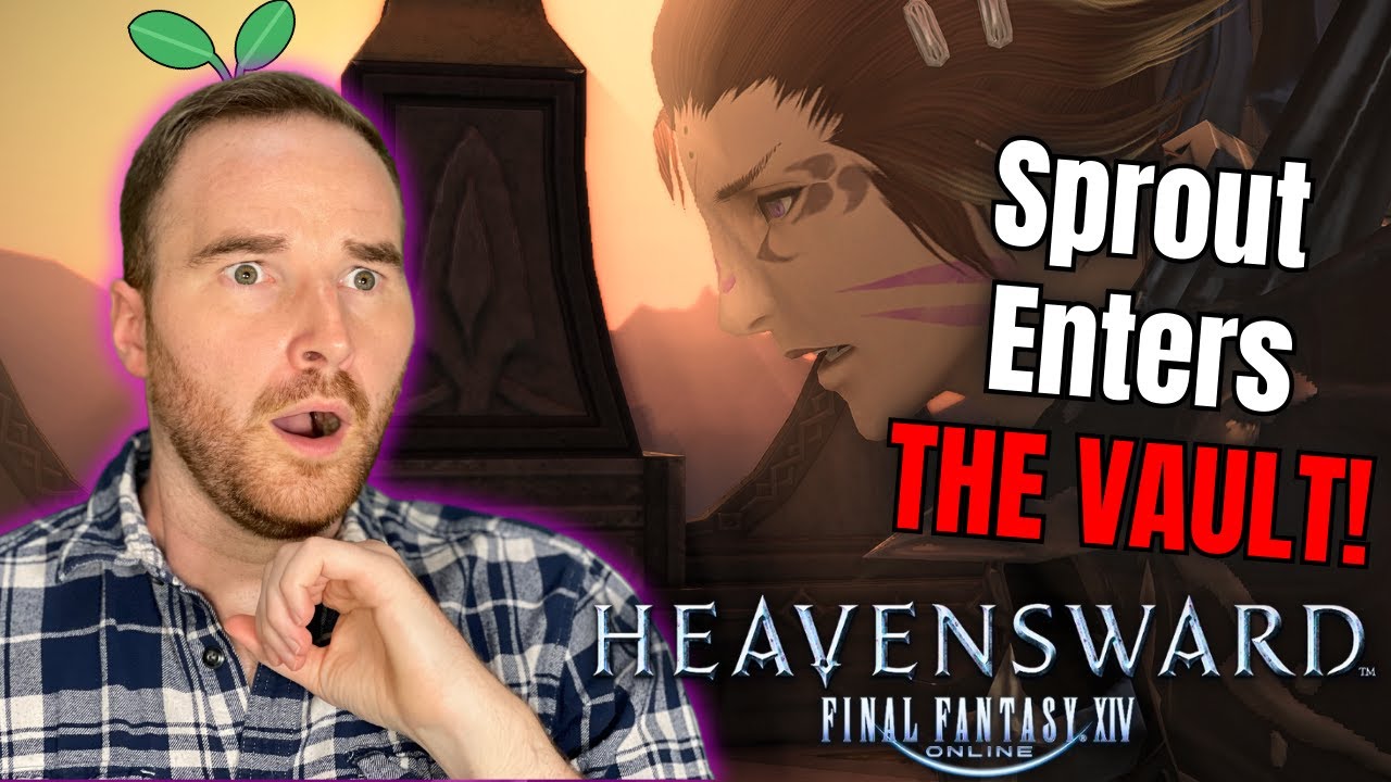 FF14 Sprout's REACTION to THE VAULT!