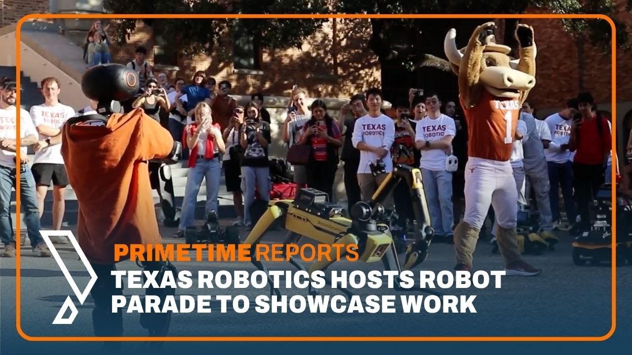 Texas robotics hosts robot parade to showcase work