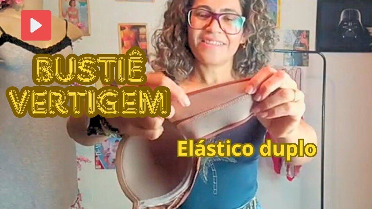 🛑 Bustiê Vertigem Demillus _esse não desce nunca