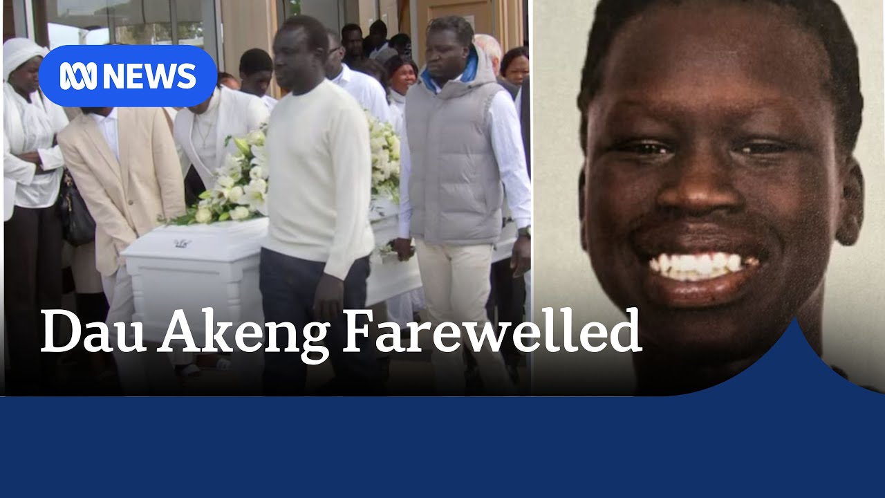 Melbourne community mourns teen stabbing victim Dau Akeng | ABC NEWS