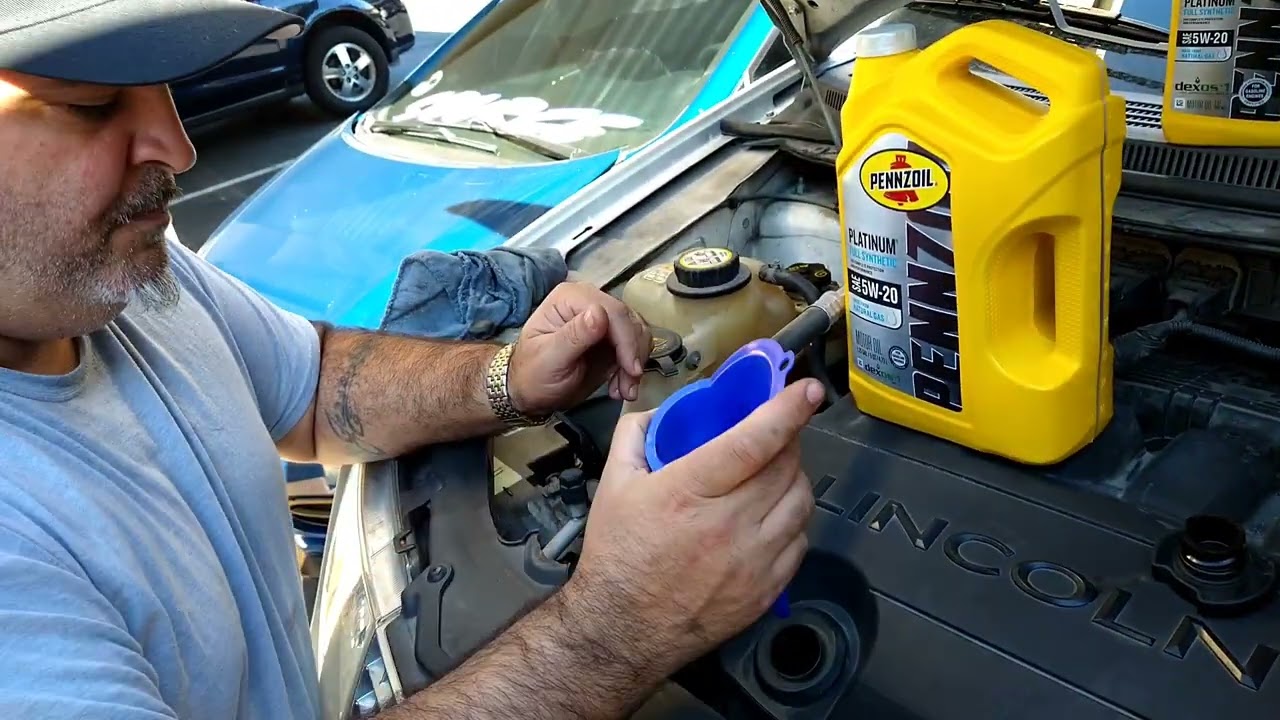 How to do an Oil change on 2008 Lincoln MKX
