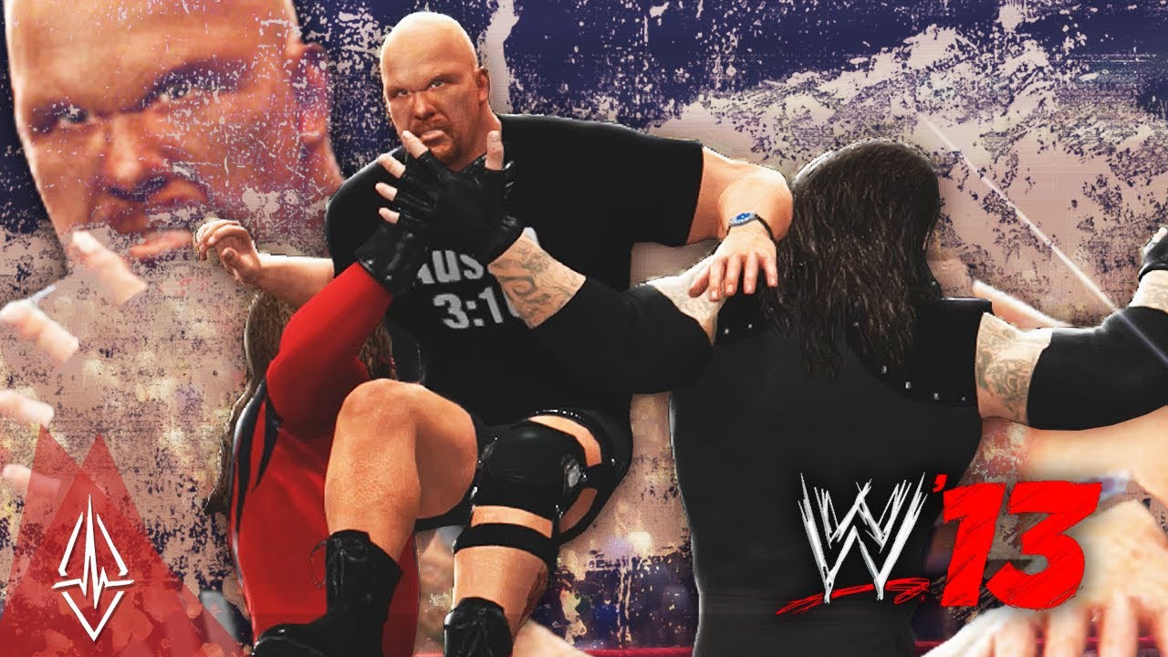 WWE 13 Attitude Era Mode - Brothers Of Destruction Part 4 ENDING - KANE VS TAKER VS ... AUSTIN!