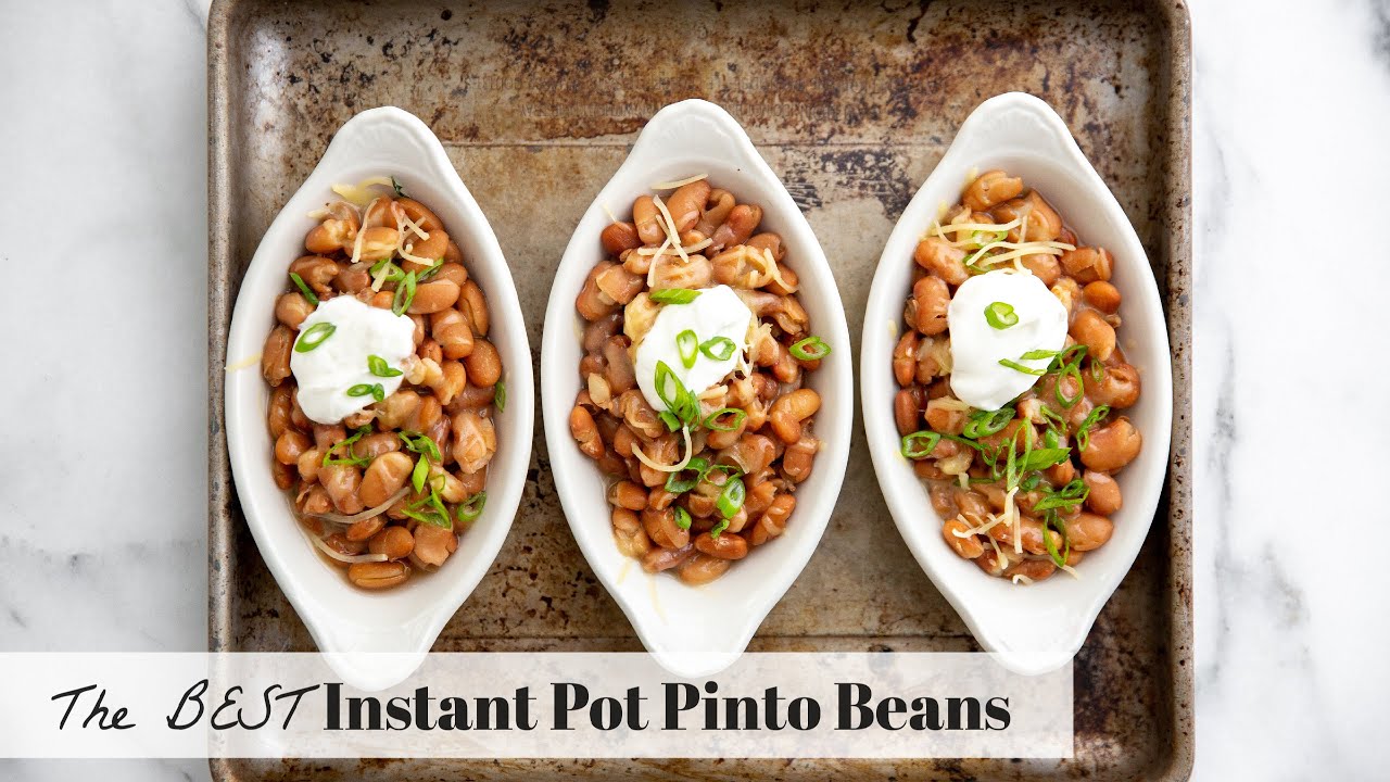 The BEST Instant Pot Pinto Beans