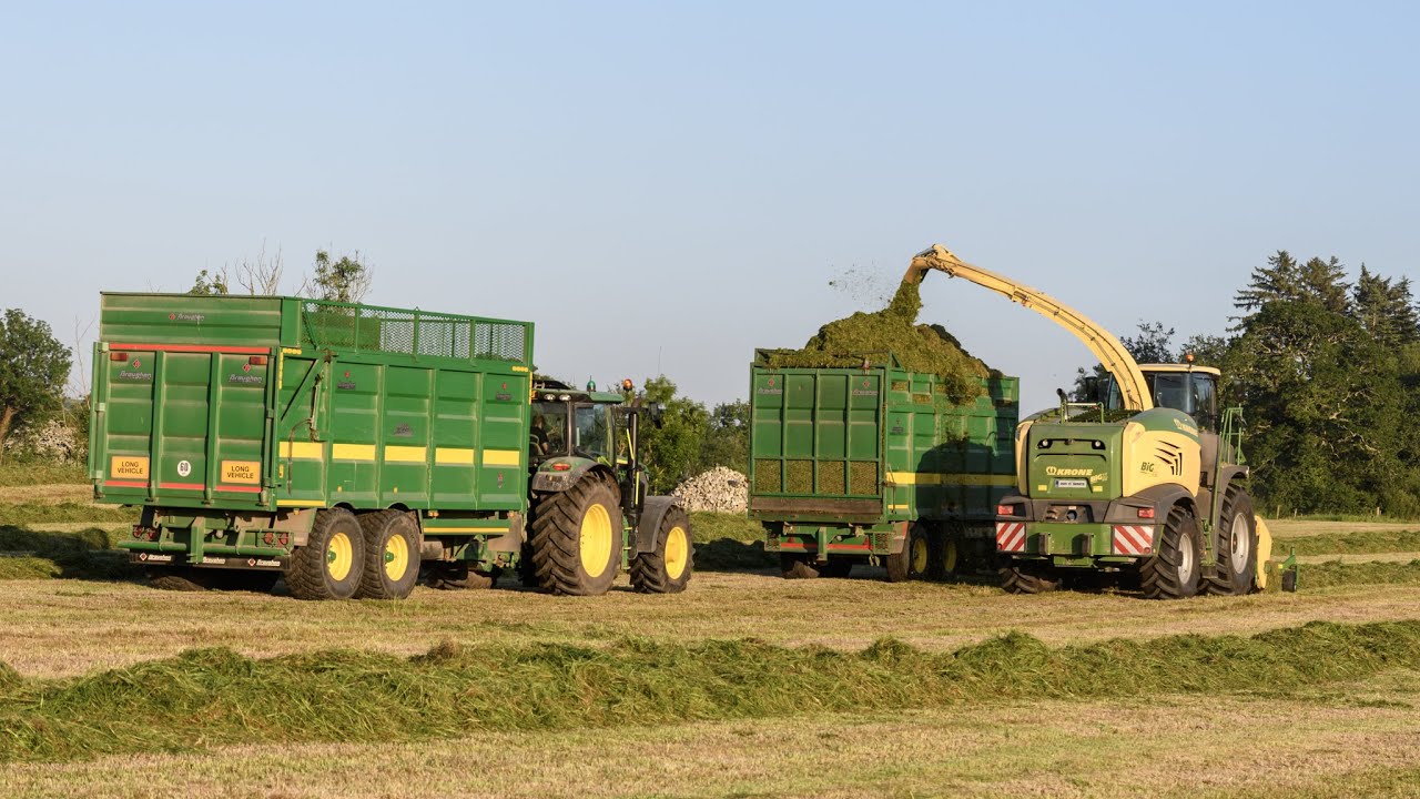Duggan Contractors - Krone BiG X 630 - Silage June 2023