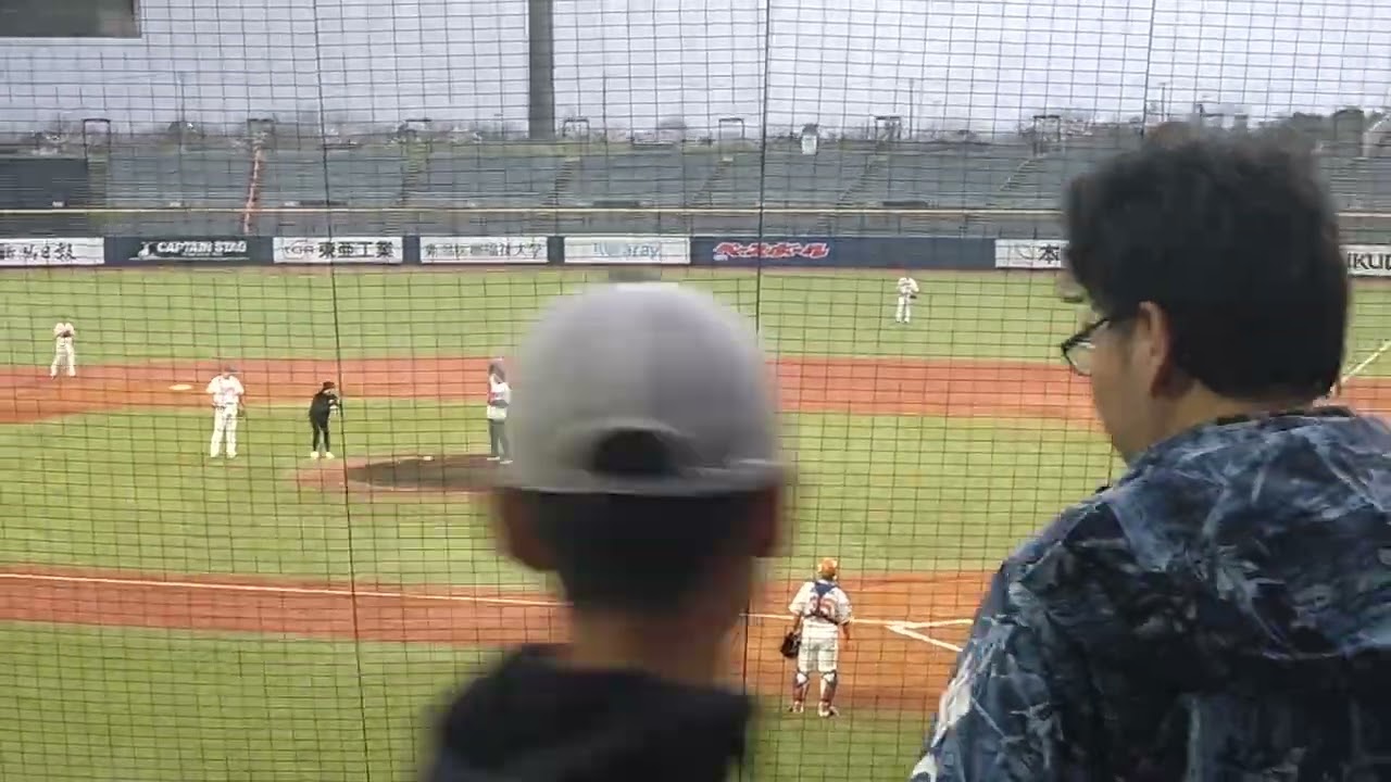 今浪隆博始球式　2025/4/11(金)オイシックスvs東京ヤクルトスワローズ