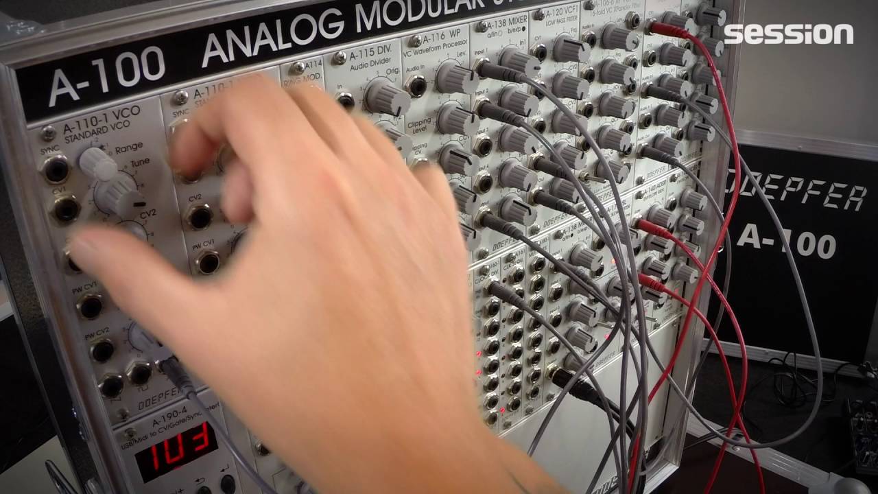 Doepfer A-100 Basissystem 3 SE (Analog Synthesizer im Test)