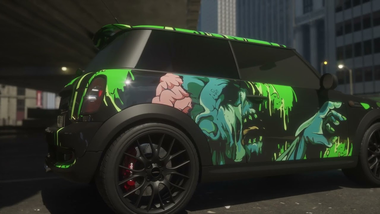 Mini Cooper Design Zombi 01