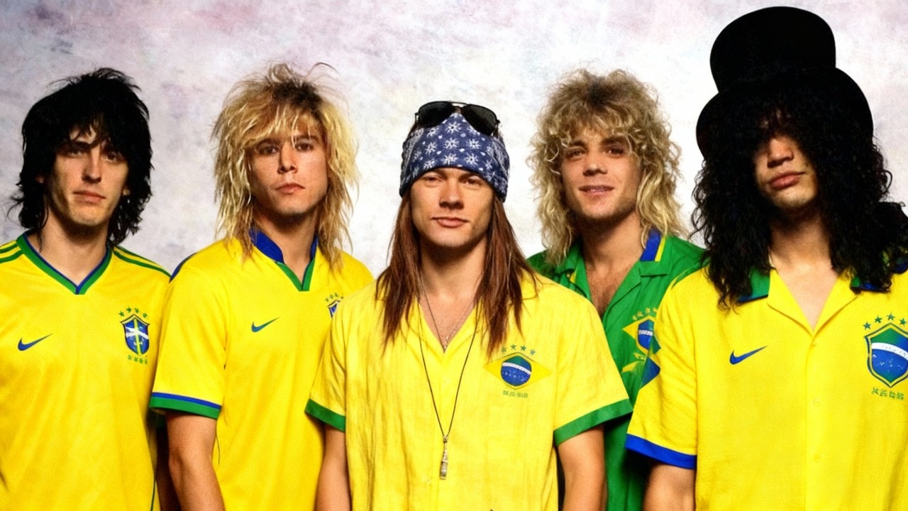 Guns n Roses - Sweet Child O' Mine (versão em português )