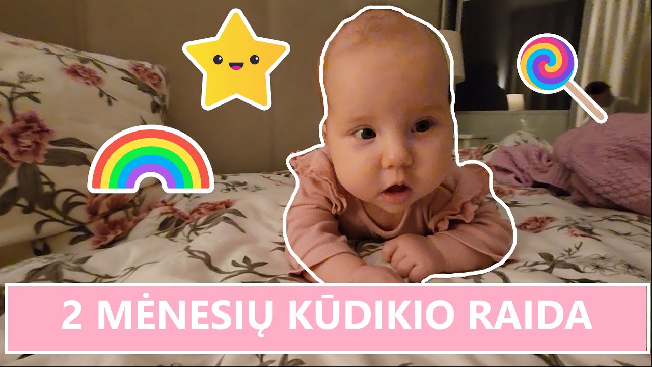 2 mėnesių kūdikio raidos patikrinimas