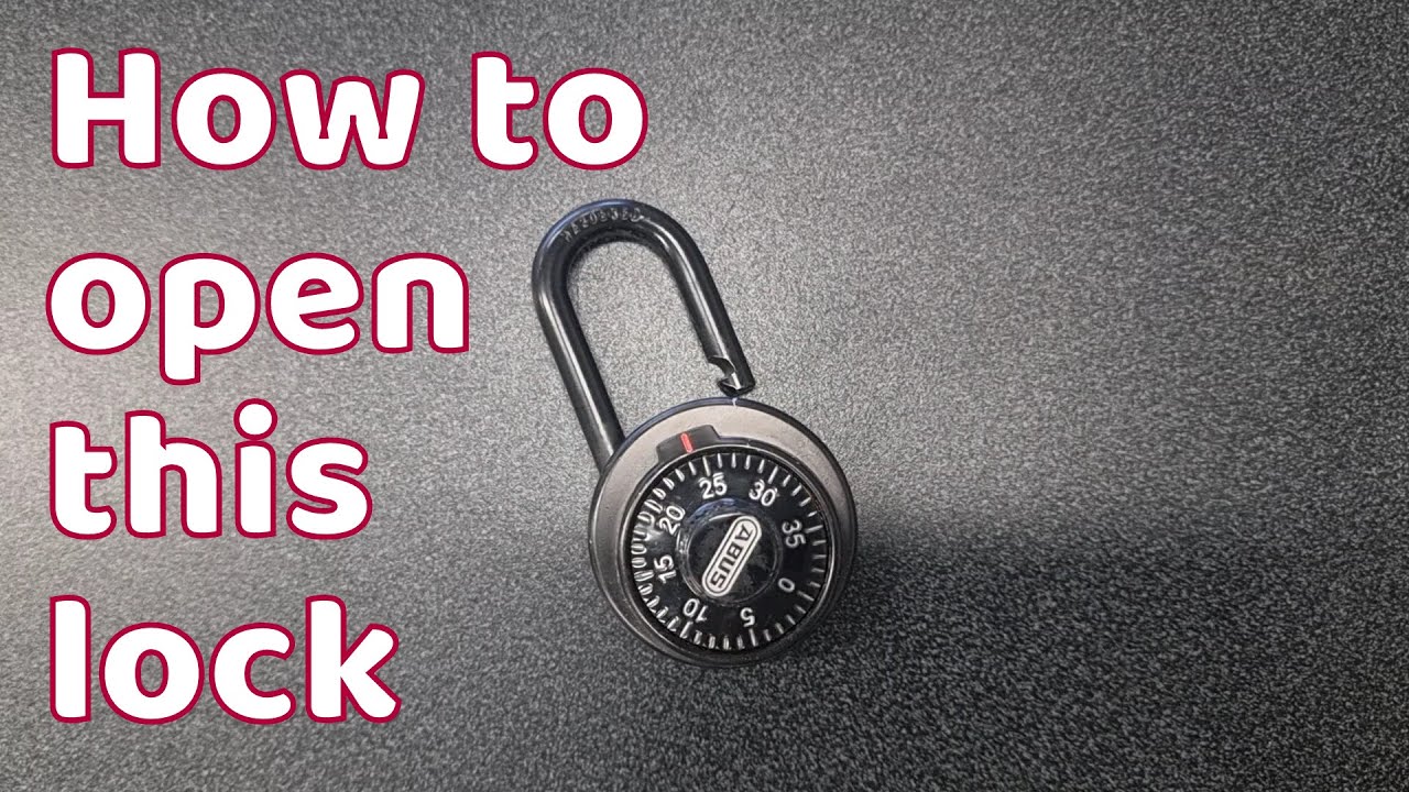 How to open this lock 👍#open #lock #locksmith