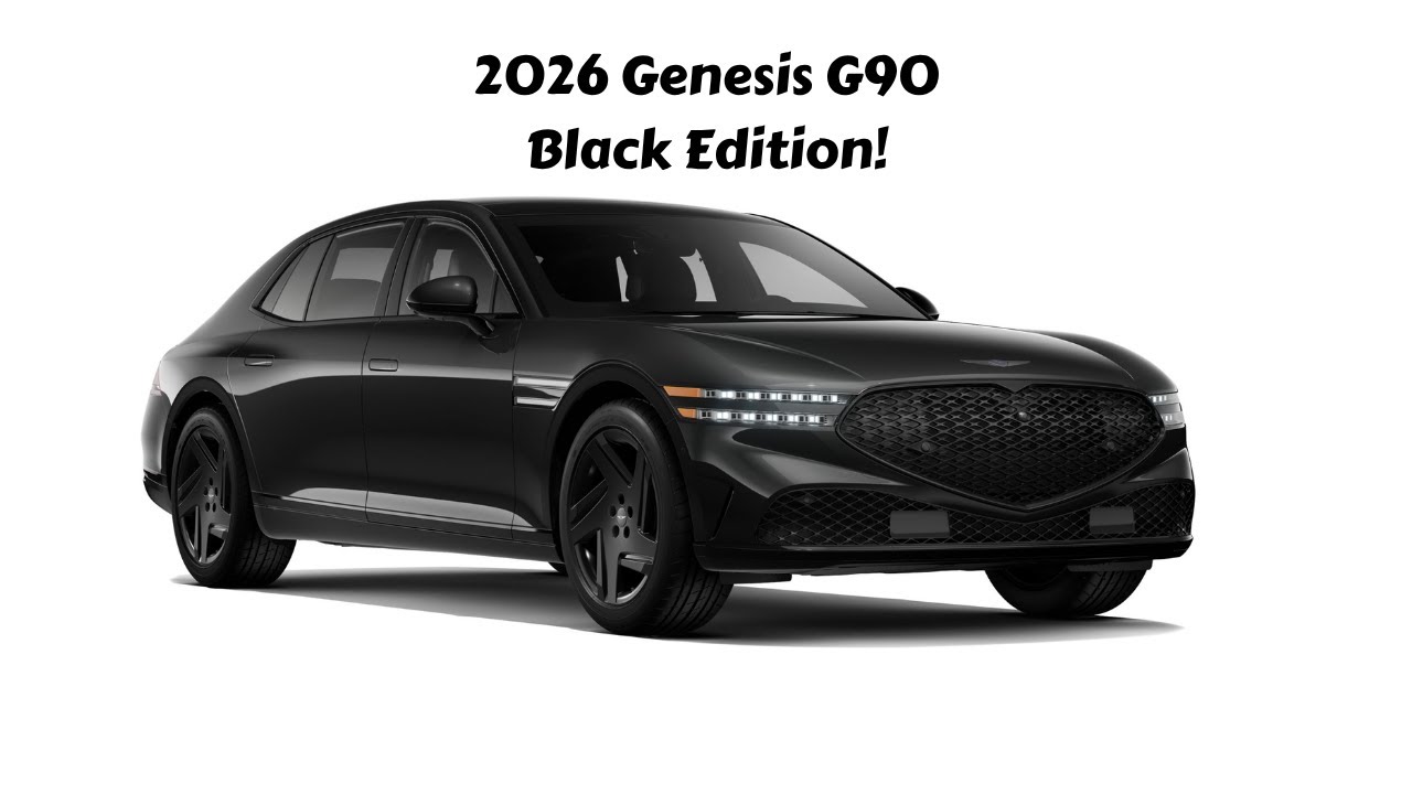 Полное руководство по Genesis G90 Black Edition 2026 года!!
