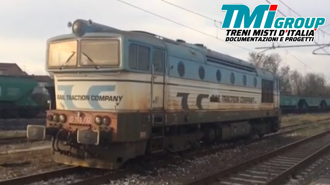 MANOVRE PER LA D753 DI RAIL TRACTION COMPANY A P.P PERSICETO NORD