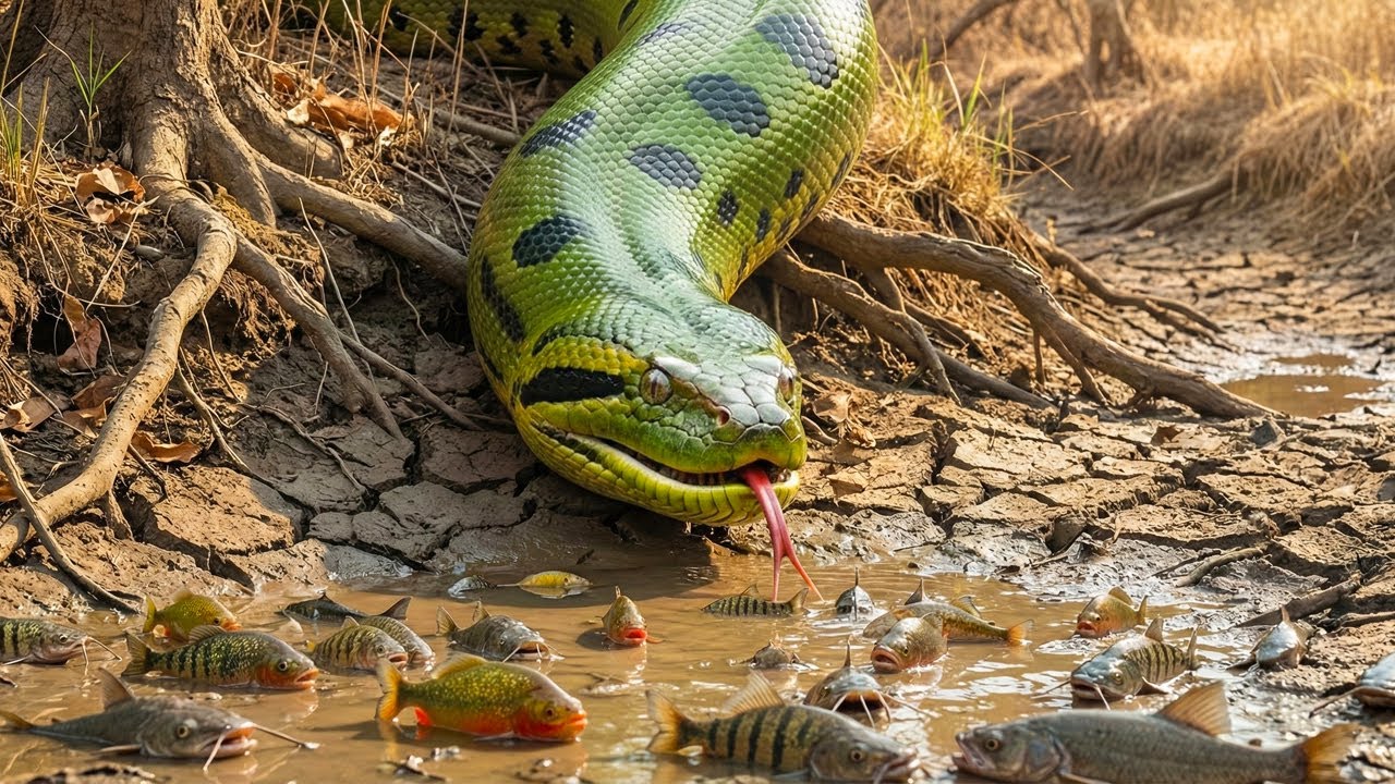 wild life amazon jungle - the last deep pools