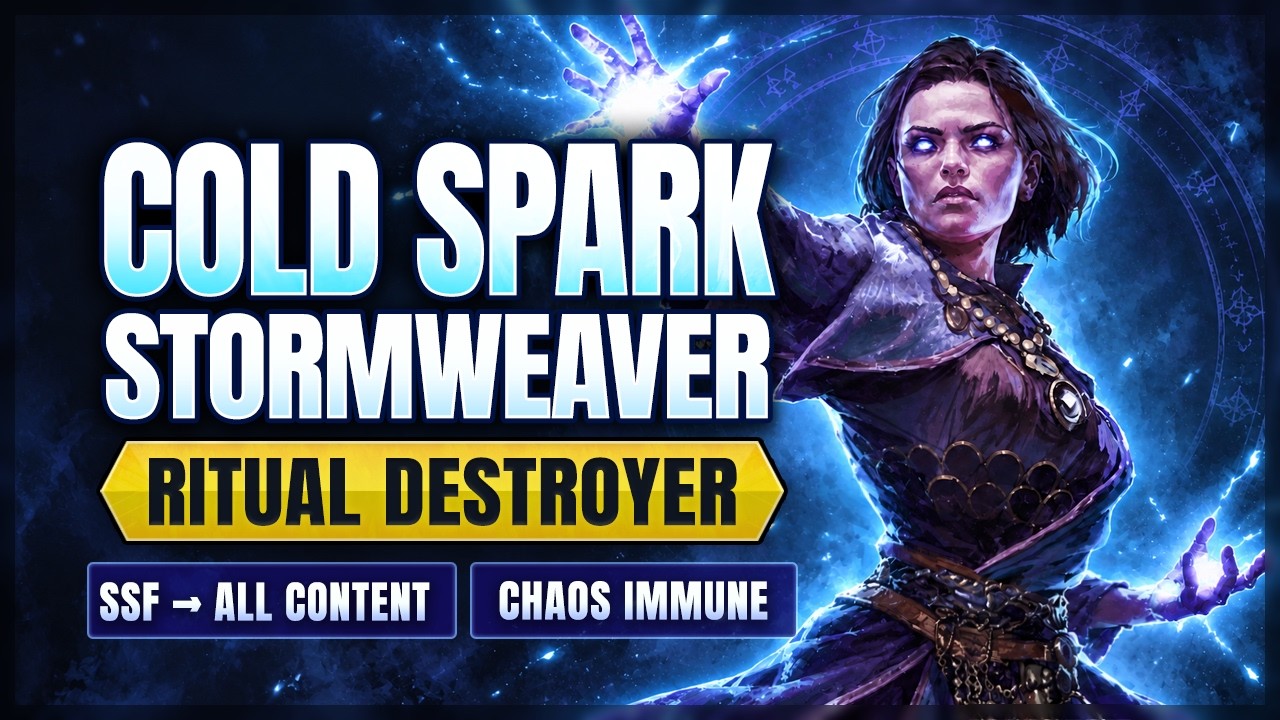 Cold Spark Stormweaver &mdash; от старта лиги до эндгейма | Гайд по билду PoE 2