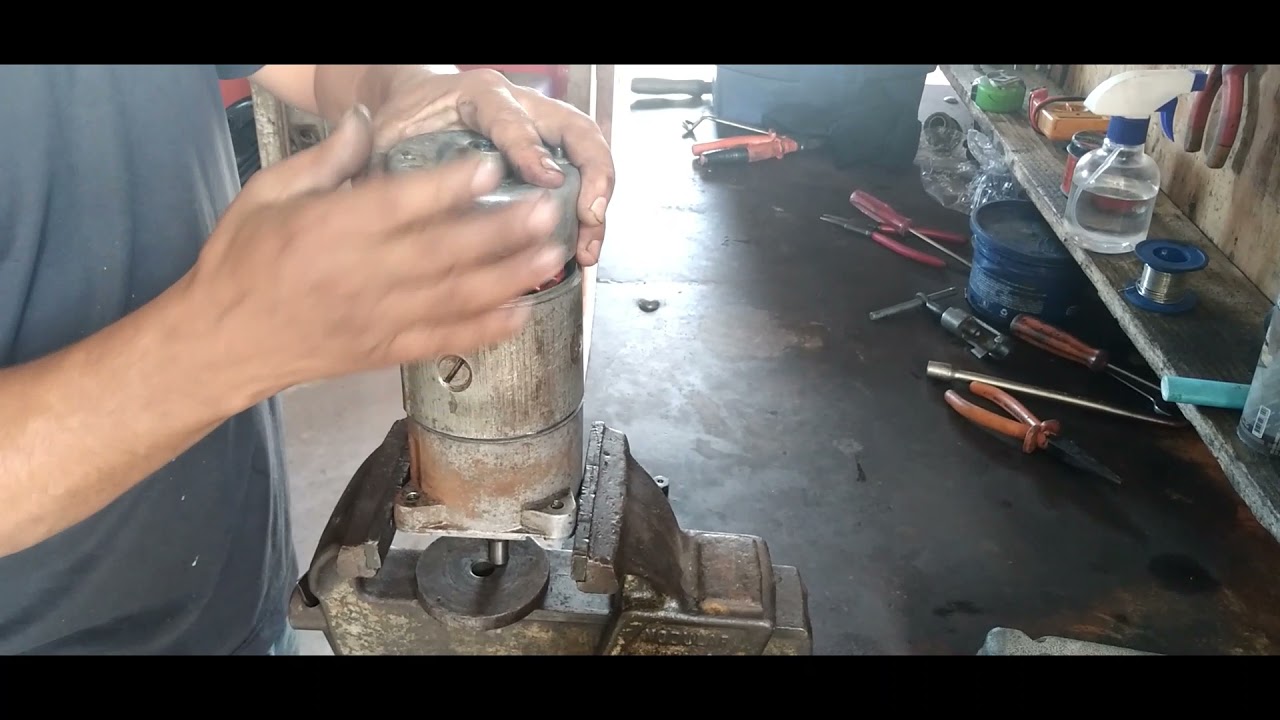 Reparo e limpeza motor de partida VW AP