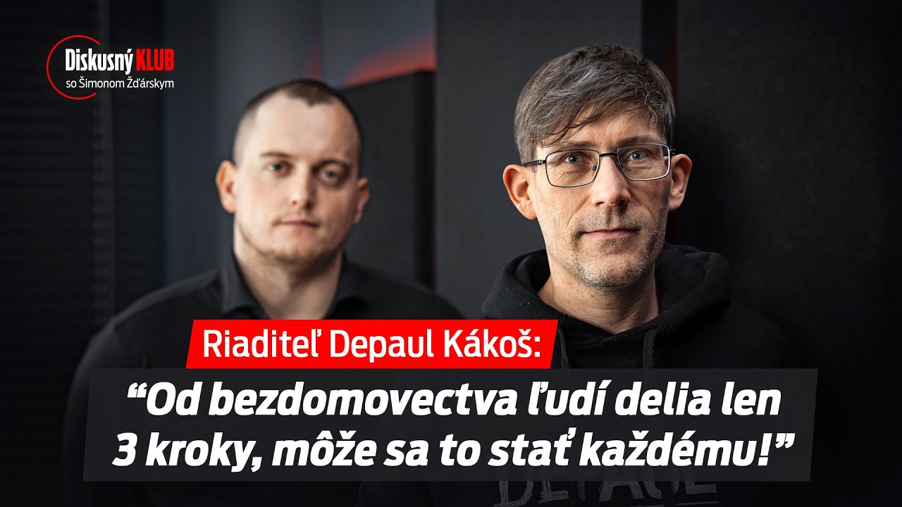 Riaditeľ Depaul Kákoš: Od bezdomovectva ľudí delia len 3 kroky, môže sa to stať každému!