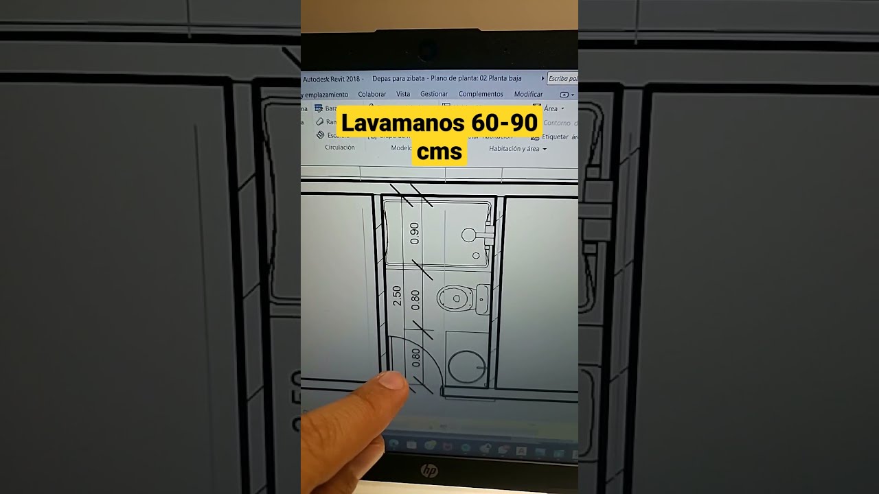 Medidas m&iacute;nimas de un Ba&ntilde;o COMODO 🚽 (&iquest;cuanto mide tu ba&ntilde;o?)