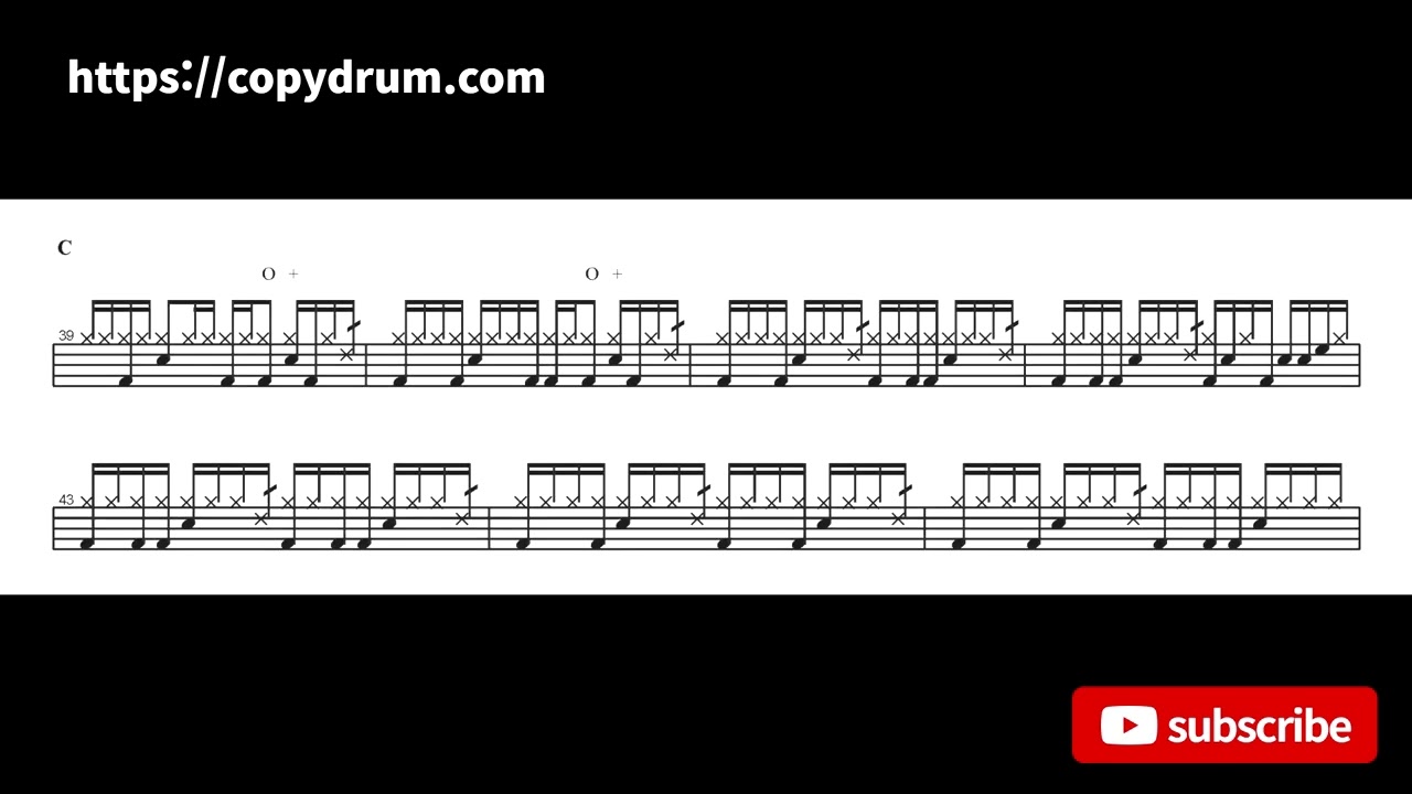 Herbie Hancock-Watermelon Man | Drum Score, Drum Sheet Music, 드럼악보