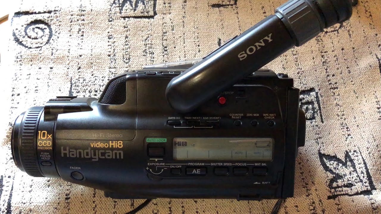 Sony CCD -FX700e (1992) Repair & Review