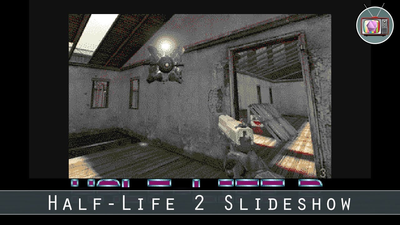 Half-Life 2 Slideshow by AtariCrypt, 2018 | Atari ST Slideshow