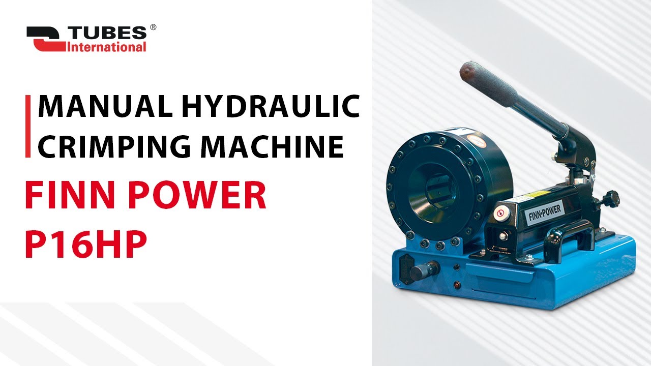 Manually operated hydraulic crimping machine P16HP