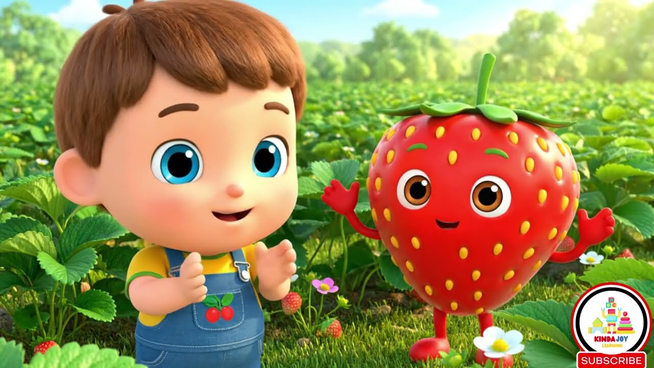 Learn Fruits for Kids, Colorful Fruit Names & Fun Learning Video, Learn 20 Fruit Names with Pictures