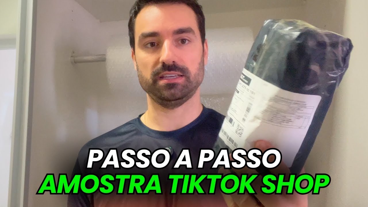 RECEBI AMOSTRA GRÁTIS DO TIKTOK SHOP! E AGORA?