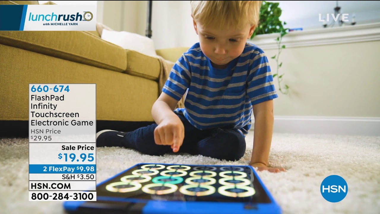 FlashPad Infinity Touchscreen Electronic Game
