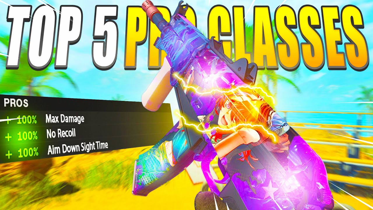 TOP 5 PRO PLAYER CLASS SETUPS IN COLD WAR! (BEST LEAGUE PLAY CLASS SETUPS 2022)