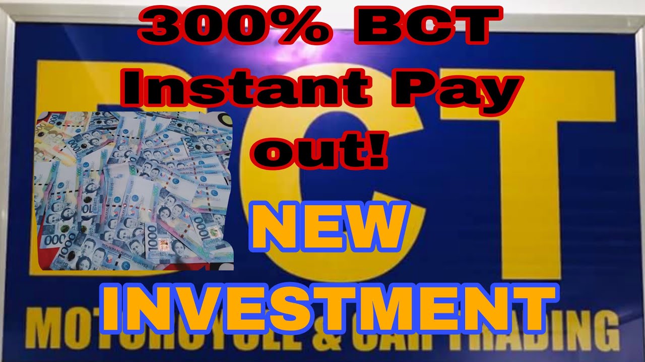 300% BCT MARKETING | Motorcycle & Car Trading | Instant Pay out (Legit)