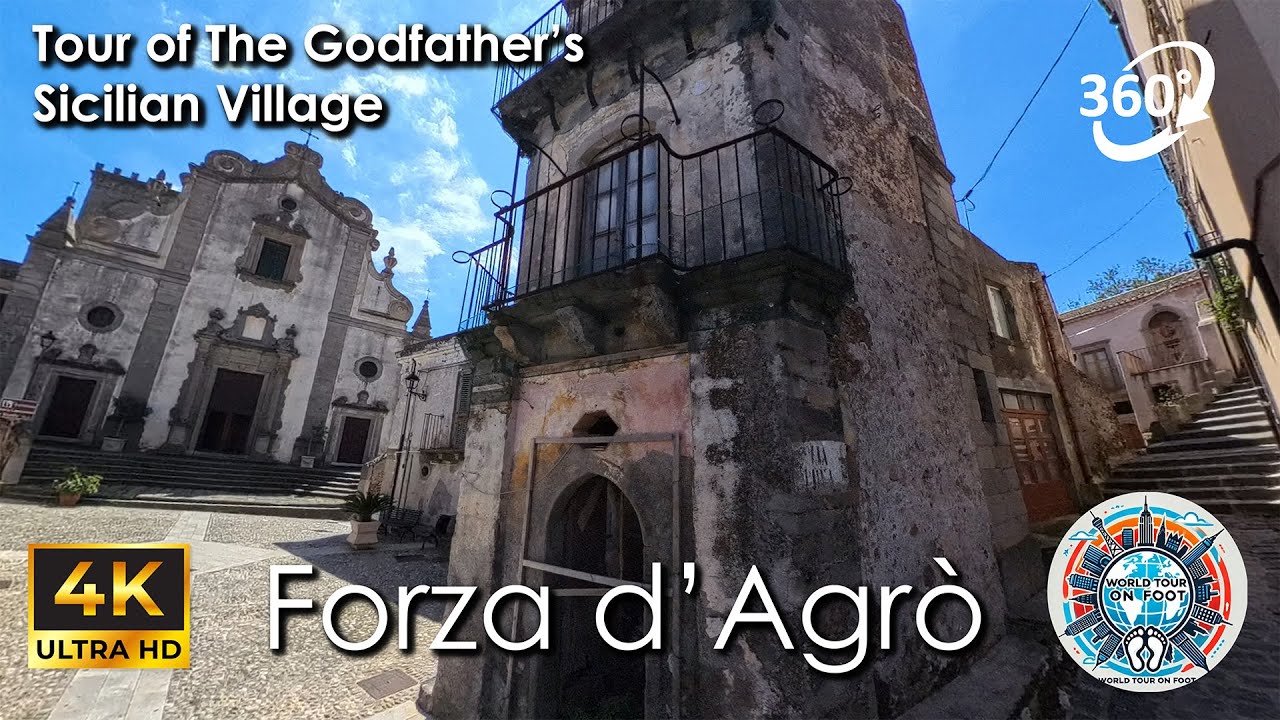 🇮🇹 Forza d’Agrò: Tour of The Godfather’s 🎥 Sicilian Village