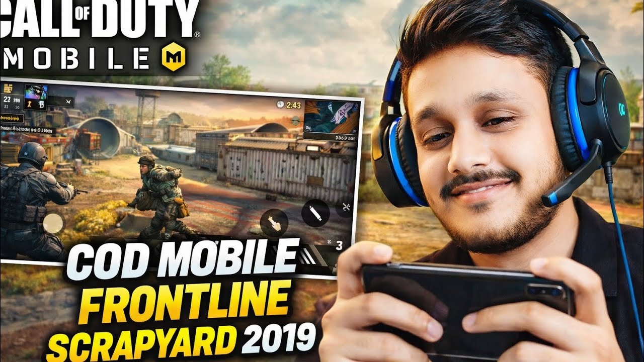 Call of Duty Mobile l Frontline l Scrapyard 2019 Map #youtubegaming #callofduty #callofdutymobile