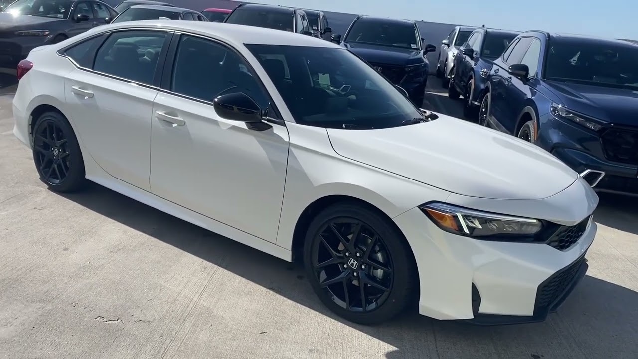 2026 Honda Civic Sedan Sport Gardena, Los Angeles, Orange County, Anaheim, Beverly Hills CA