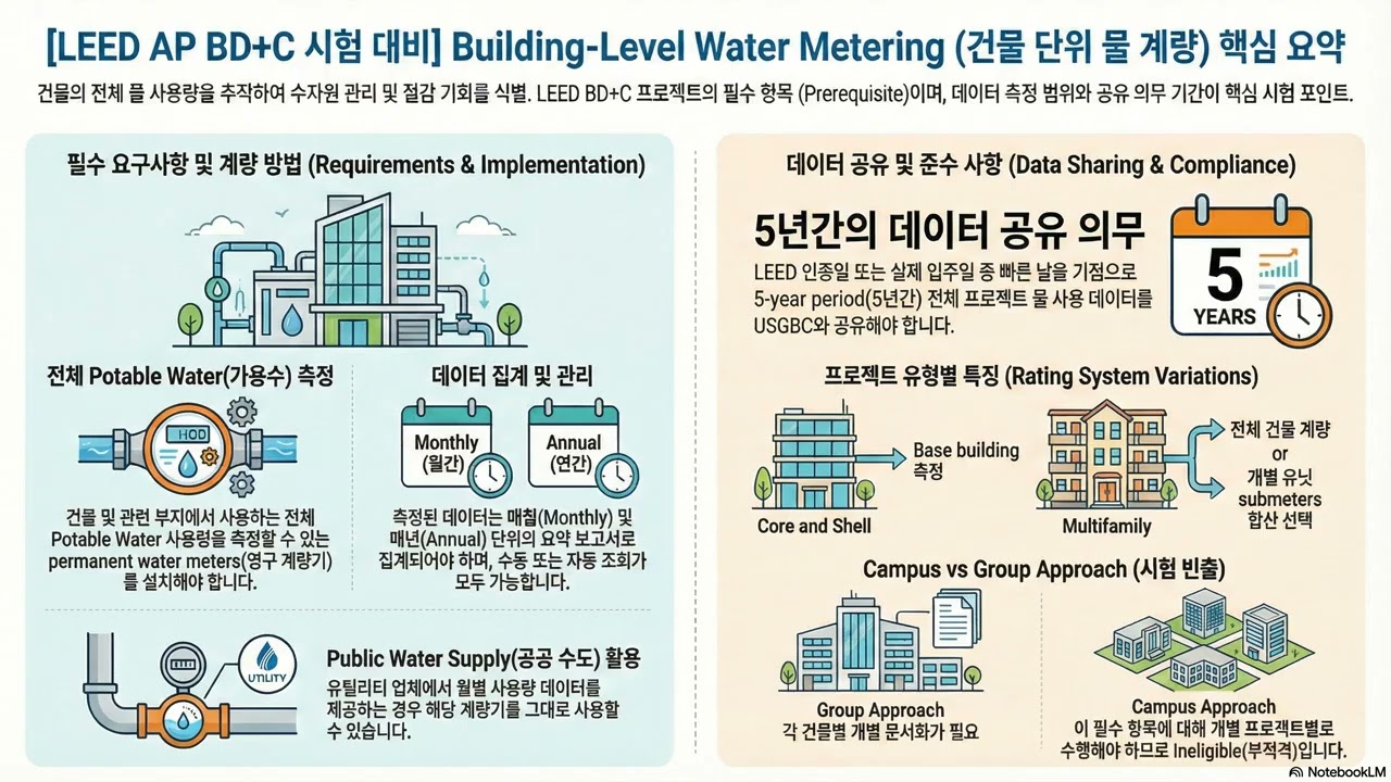 [LEEDv4] AP BD+C Water Efficiency Water Metering + Cooling Tower Water Use