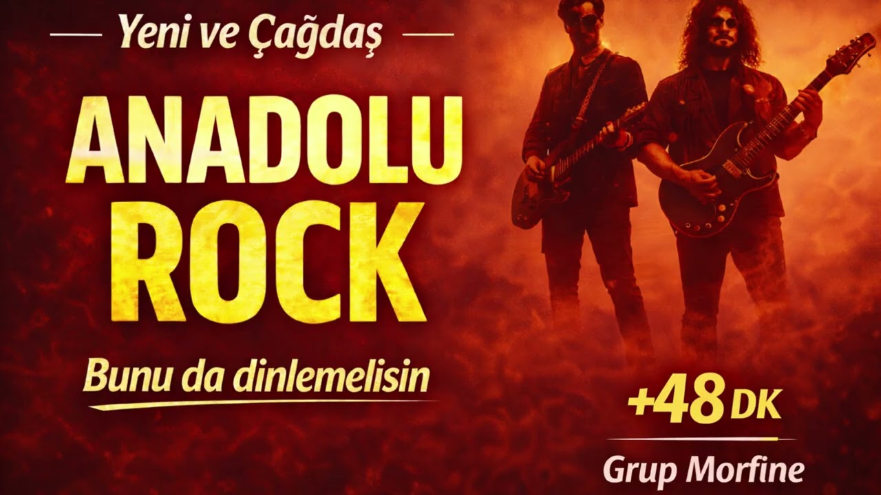 🔥 ANADOLU ROCK / Yeni ve Çağdaş – Uzun Enstrümantal Dinleti (48 DK)