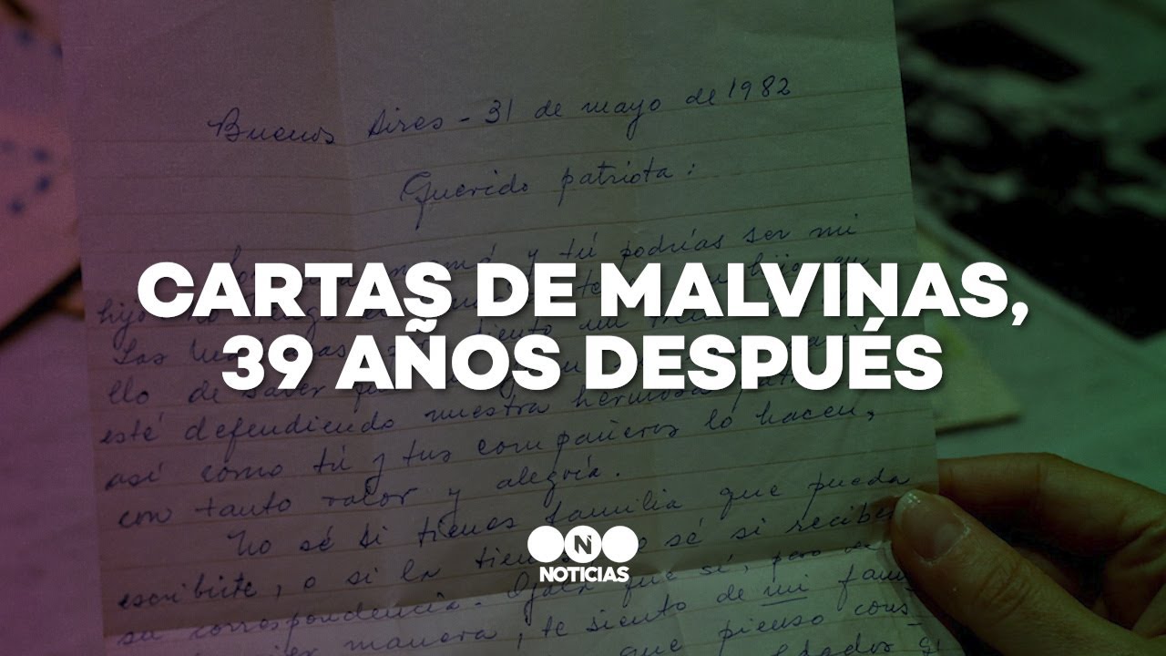 Las CARTAS de la GUERRA de MALVINAS, 39 AÑOS DESPUÉS - Telefe Noticias