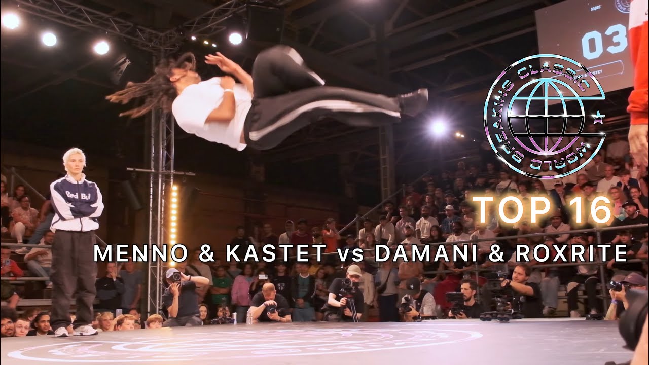 MENNO & KASTET vs DAMANI & ROXRITE | TOP 16 | World Breaking Classic 2024