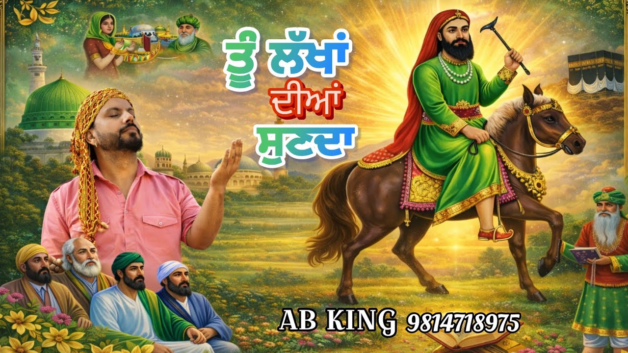 Tu Lakhan Diyan Sunda | AB King | Peer Nigahen Wala Jass | Jai Peera Di 