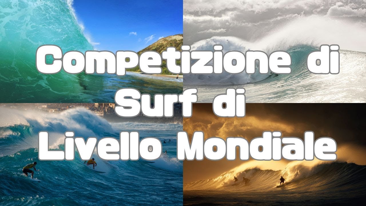 1 Ora BGM | Gara di Surf alla North Shore in Inverno | Tensione e Ritmo delle Onde | Strumentale