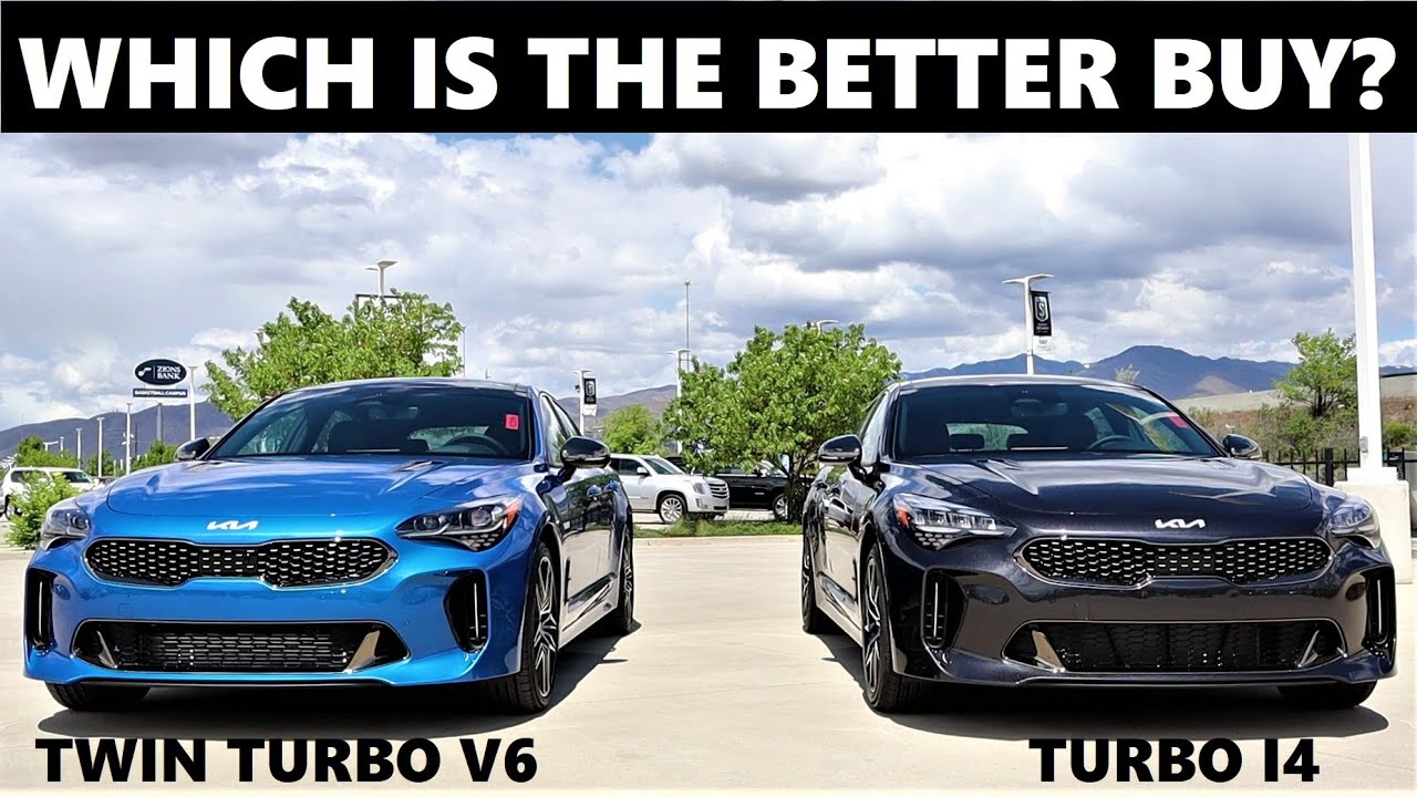 2022 Kia Stinger GT Vs 2022 Kia Stinger GT-Line: Is The Stinger GT Worth $13,000 More?