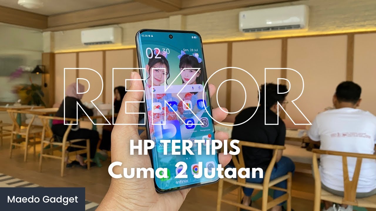 Unboxing & Review Infinix HOT 60 Pro Plus - Test Camera || Indonesia