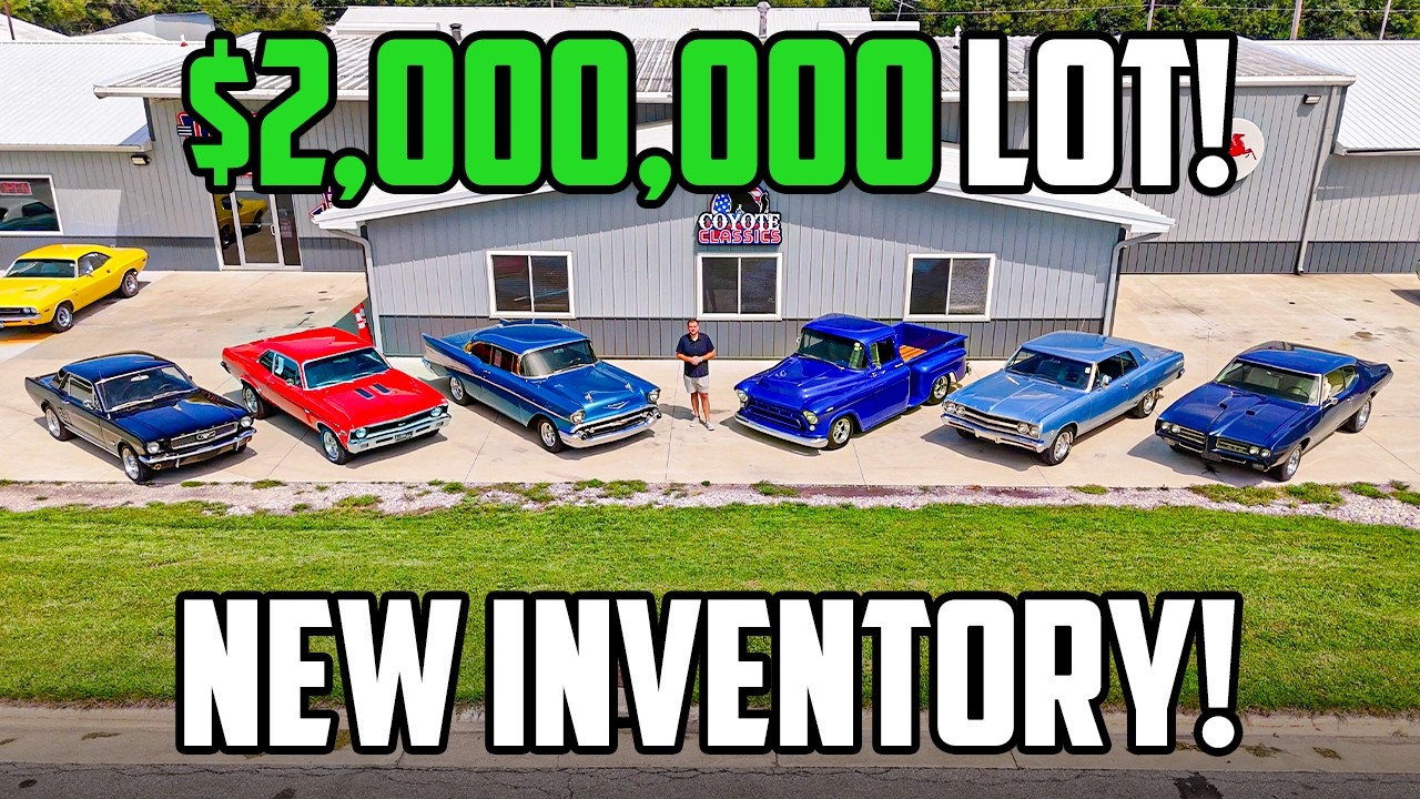 У нас на продаже классические автомобили на $2 000 000! Полный обзор площадки
