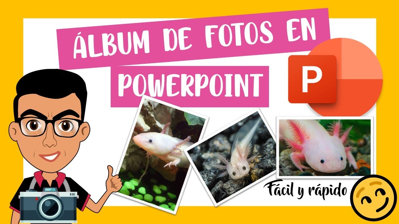 ✨ Crea un ALBUM FOTOGRÁFICO 📷 en POWERPOINT 🤩 paso a paso 👣| FÁCIL Y RÁPIDO