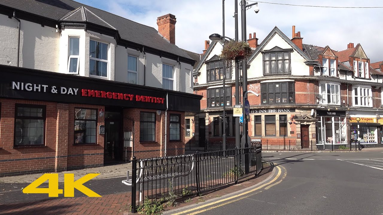 Netherfield Walk: Town Centre【4K】