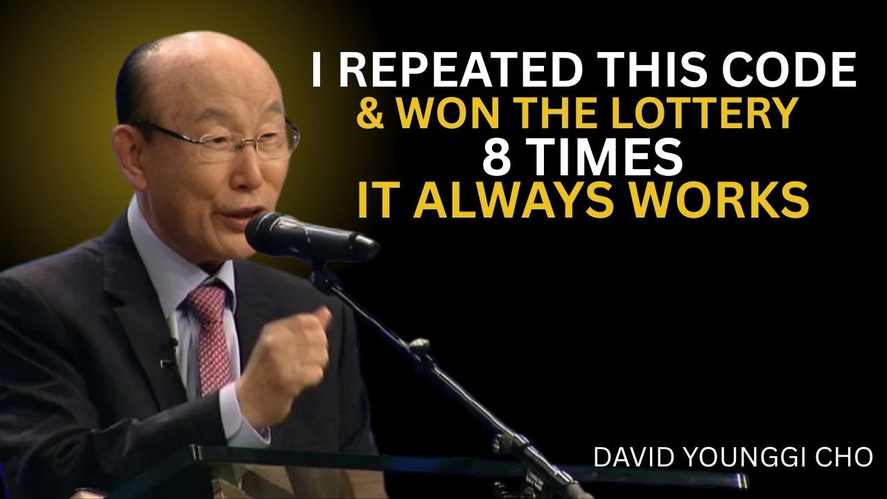 REPEAT This 7 DIGIT CODE Before Buying Lottery ― Law of Attraction | Dr. DAVID YONGGI CHO