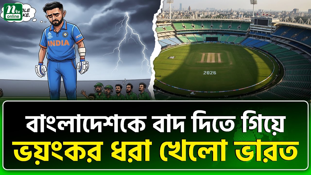 বিশ্বকাপ ব্যবসায় লাল বাত্তি | T20 World Cup | ICC | India | NTV News